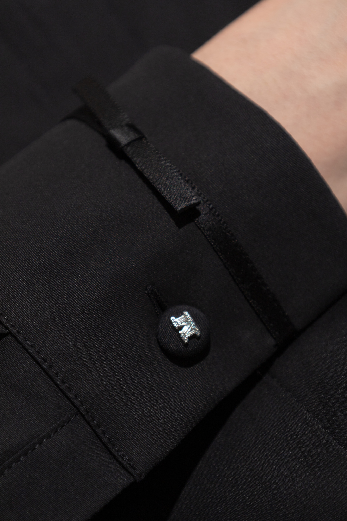 Tシャツ・カットソー Max Mara SS24 'Acanto' shirt (ACANTO 002) Regular-fit jersey T-shirt, black | 